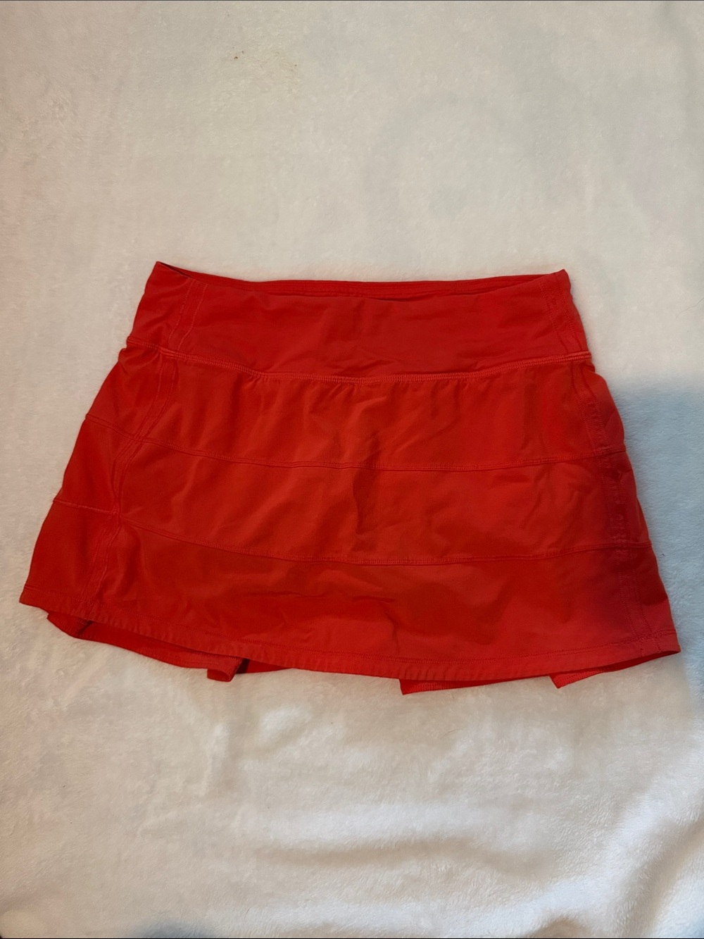 lululemon athletica Red Athletic Skort- 4